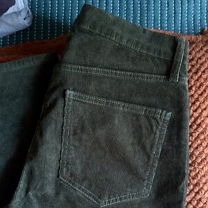 GAP Vintage Slim High Rise Corduroy Pants